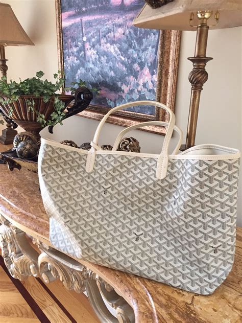 authentic goyard st louis tote.